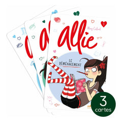 Yoto Player - Le Carnet d'Allie kartları 1'den 3'e - 3'lü Paket