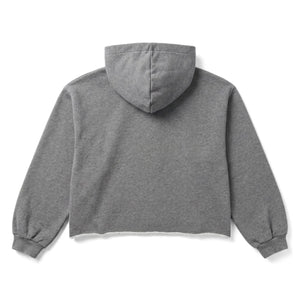 Smallable Kid - Mayflower Organik Pamuklu Kapüşonlu Sweatshirt | Gri Melanj