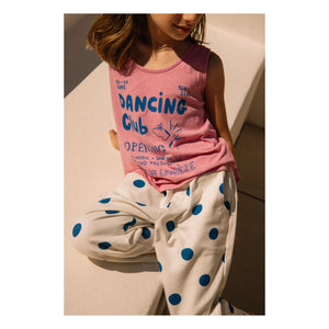 We Are Kids - Marcel Dancing Club askılı üst Organik pamuk | Pembe