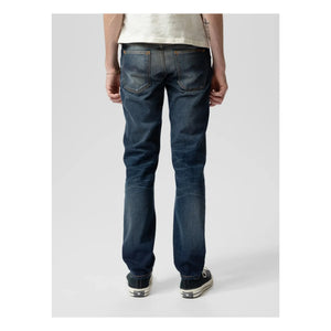 Nudie Jeans - Solid Ollie Lost Light Pamuklu Jean | Soluk mavimsi gri