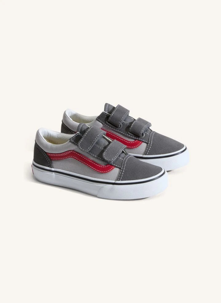 Vans - Old Skool V Scratch Sneakers | رمادي