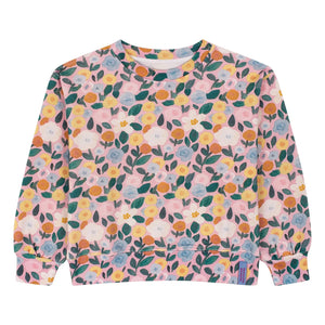 Favorite People - Blossom organik pamuklu sweatshirt | Pembe