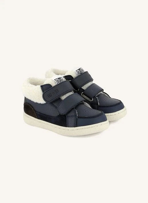 Bonton - Kix Hi Astarlı Sneakers | Lacivert