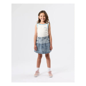 Goldie + Ace - Kontrast Fitilli Atlet | Beyaz