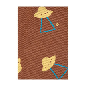 Bobo Choses - Tencel kloş pantolon | Kahverengi