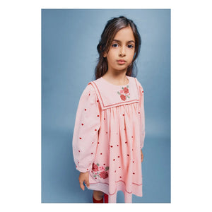 Bebe Organic - Gül Elbise | Pembe