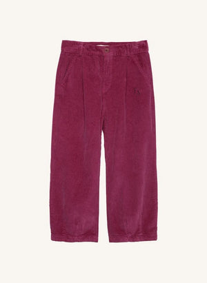 True Artist - Pantolon N°1 Kadife Organik Pamuk | Fuşya