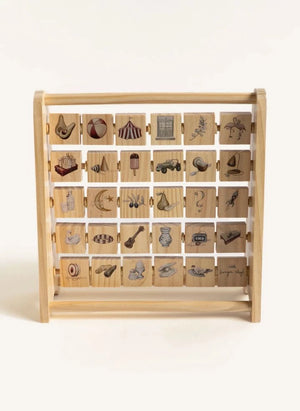 كونغيس سلويد - أبجدية خشبية معتمدة من FSC