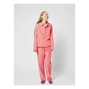 Bobo Choses - Organik Pamuklu Desenli Pijama - Kadın Koleksiyonu | Mor
