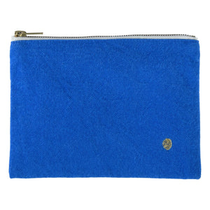 La cerise sur le gâteau - Iona clutch çanta | Elektrik mavisi