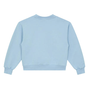 Smallable Kid - Maia organik pamuklu sweatshirt | Soluk mavi