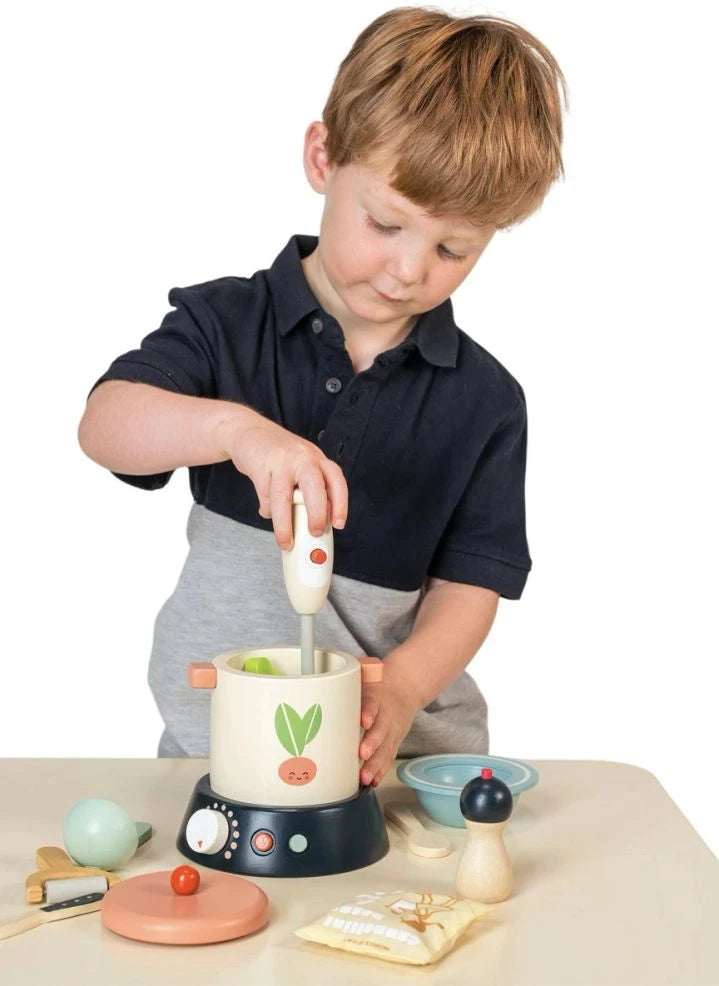 Tender Leaf Toys - طقم قدر الحساء