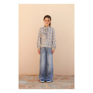 Longlivethequeen - Carreaux Blouse | Açık Mavi