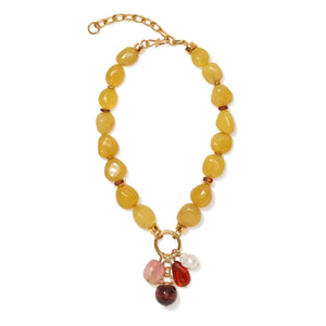 Lizzie Fortunato - Cordoba Charm kolye | Amber