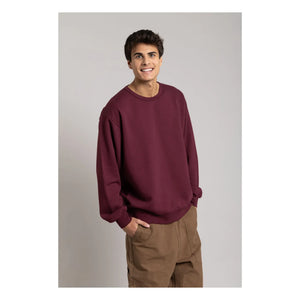 Smallable Man - Organik pamuklu sweatshirt | Aubergine