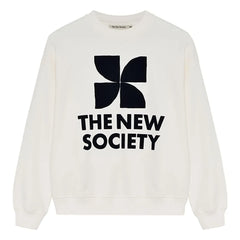 the new society - Pamuklu sweatshirt | Beyaz
