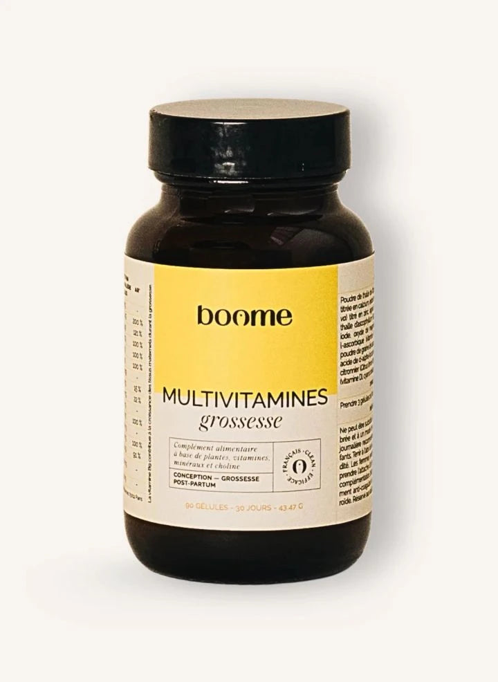 Boome - مكمل غذائي فيتامينات متعددة للحوامل - 90 قرصًا