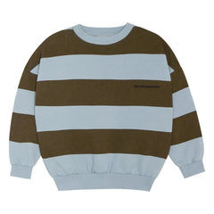 The Campamento - Çizgili sweatshirt | Haki