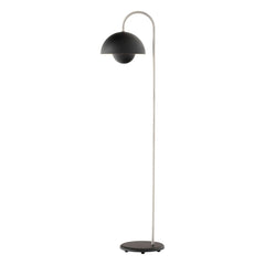 & Tradition - Flowerpot VP12 zemin lambası, Verner Panton | Mat siyah