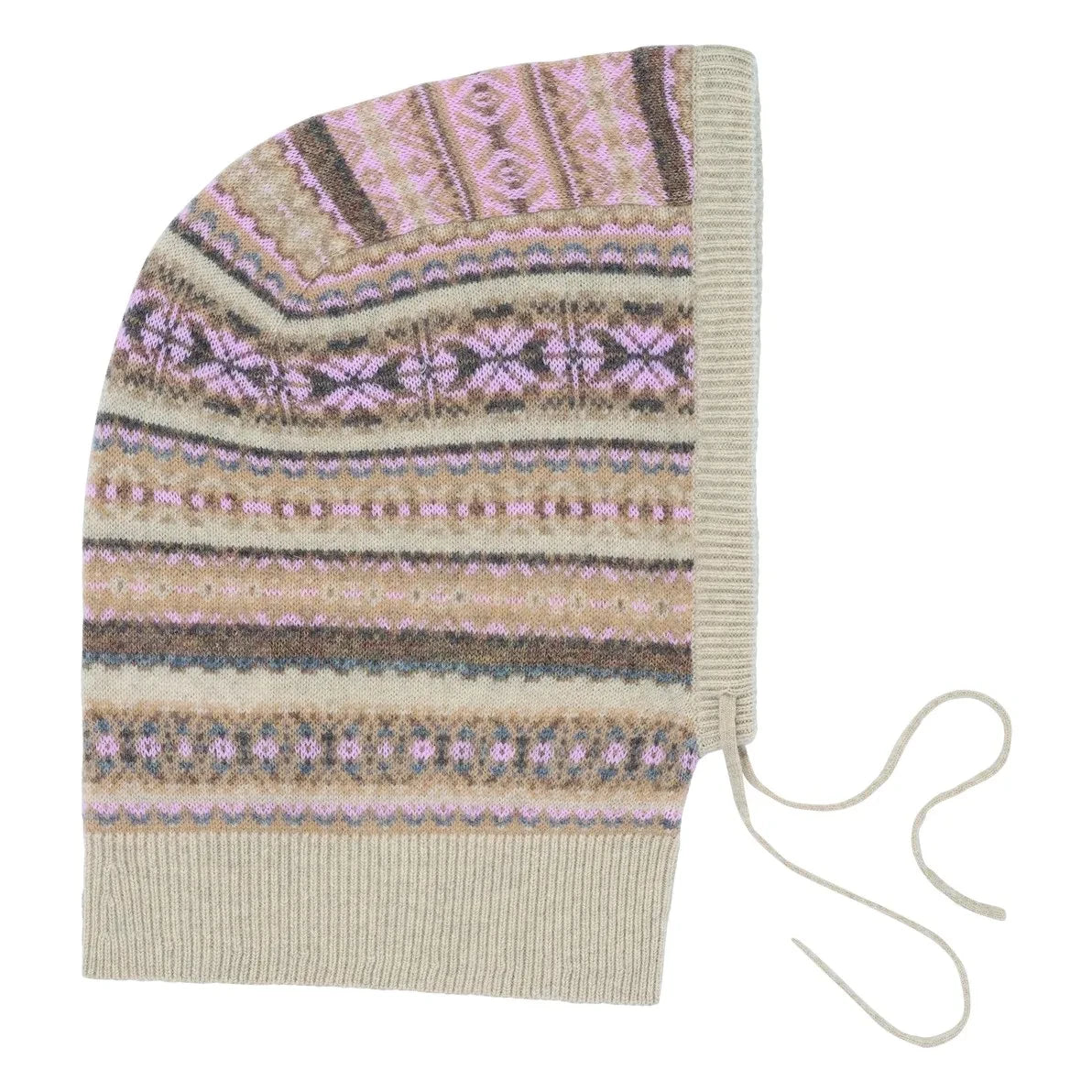 Bompard - قطعة علوية بغطاء رأس من كشمير بنمط Fair Isle