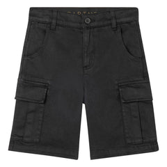Stella McCartney Kids - Organik Pamuk Kargo Şort | Siyah