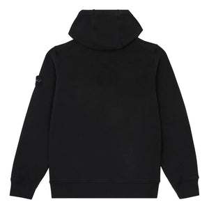 Stone Island - Logo Kapüşonlu Sweatshirt | Siyah