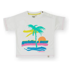 Goldie + Ace - Palm T-Shirt | Fildişi