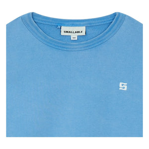 Smallable Kid - Arlo organik pamuk sweatshirt | Kraliyet mavisi