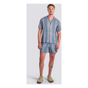 Bather - Coral Fiesta Yüzme Şortu | Açık Mavi