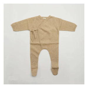 My Little Freckle - Babygrow Organik Kaşmir Tulum | Karamel