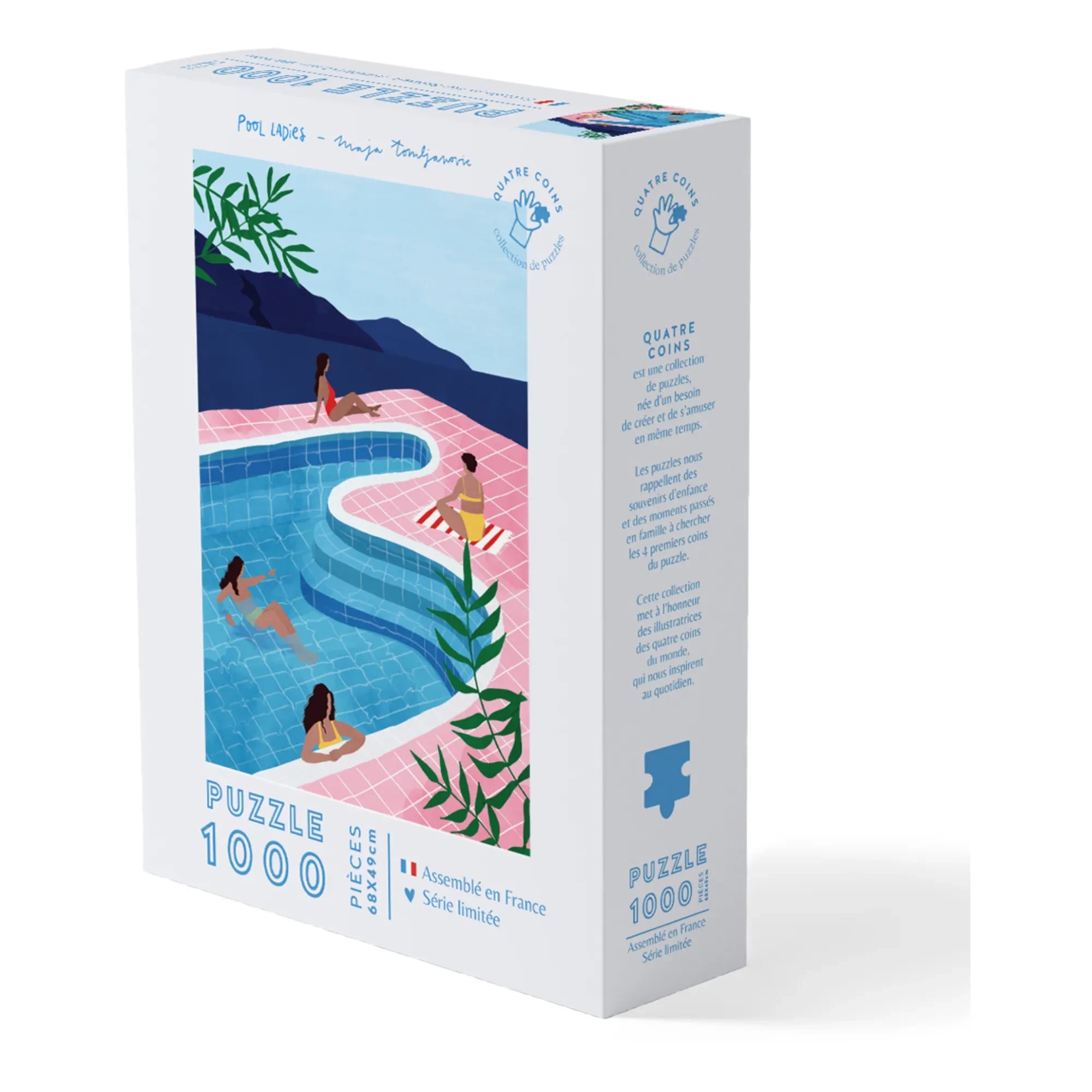 La Petite Épicerie - Pool Ladies Yapbozu - Maka Tomljanovic - 1000 parça