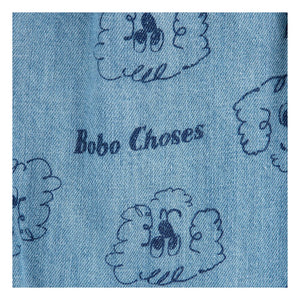 Bobo Choses - Organik Pamuklu Bebek Köpek Jean Pantolon | Mavi