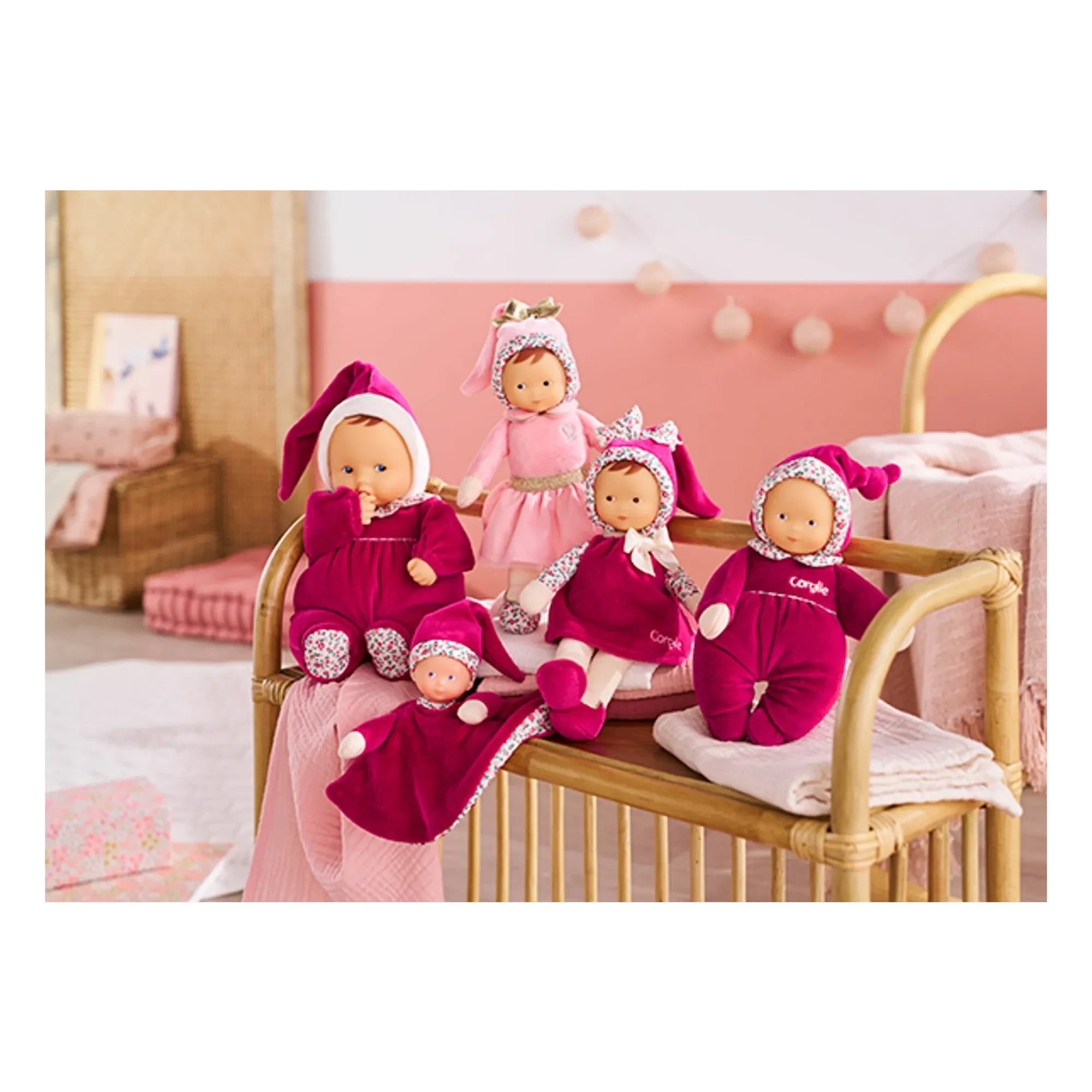Corolle - Benim sevimli oyuncağım - Babipouce Rose Grenadine | Fuşya
