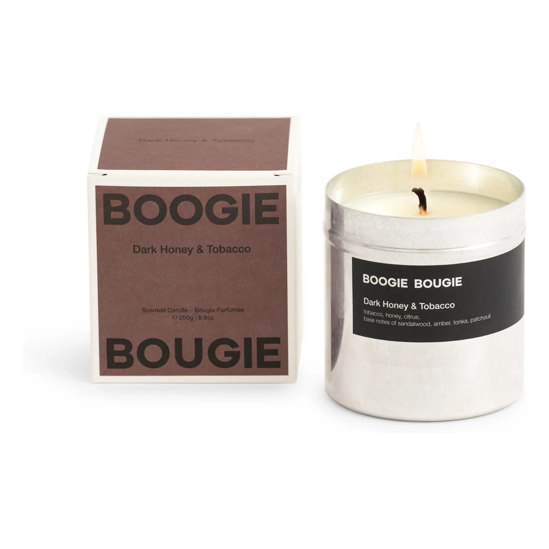 Boogie Bougie - Koyu Bal & Tütün mum