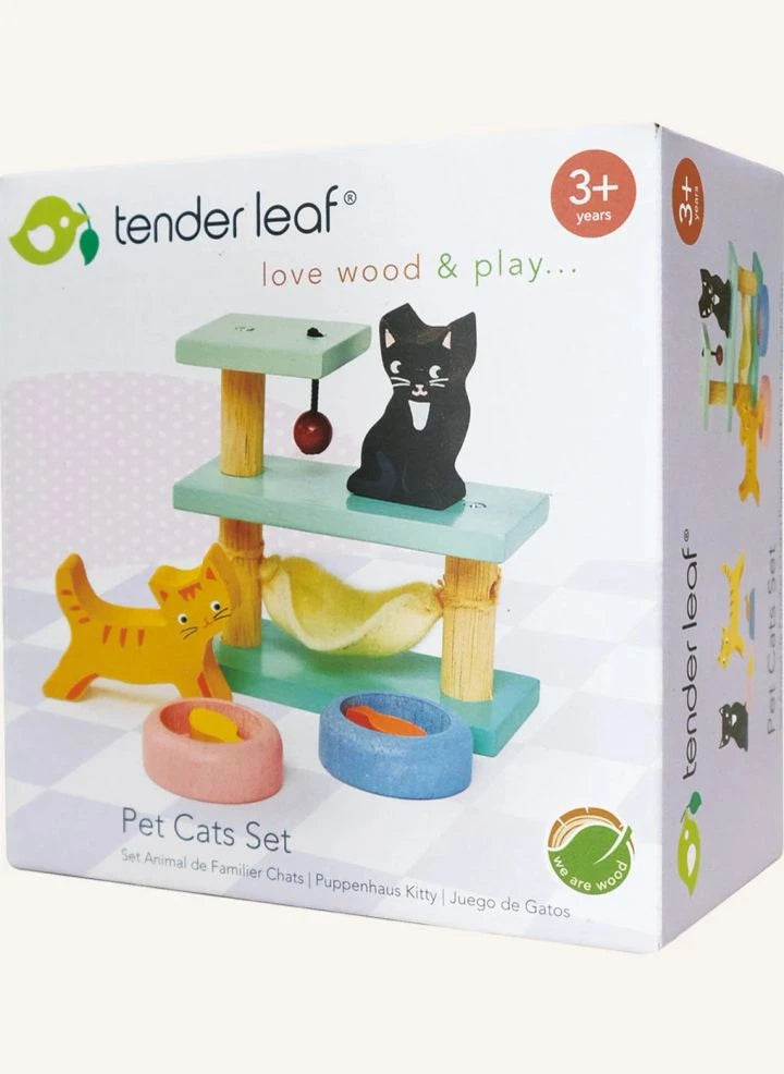 Tender Leaf Toys - القطط وأشجار القطط