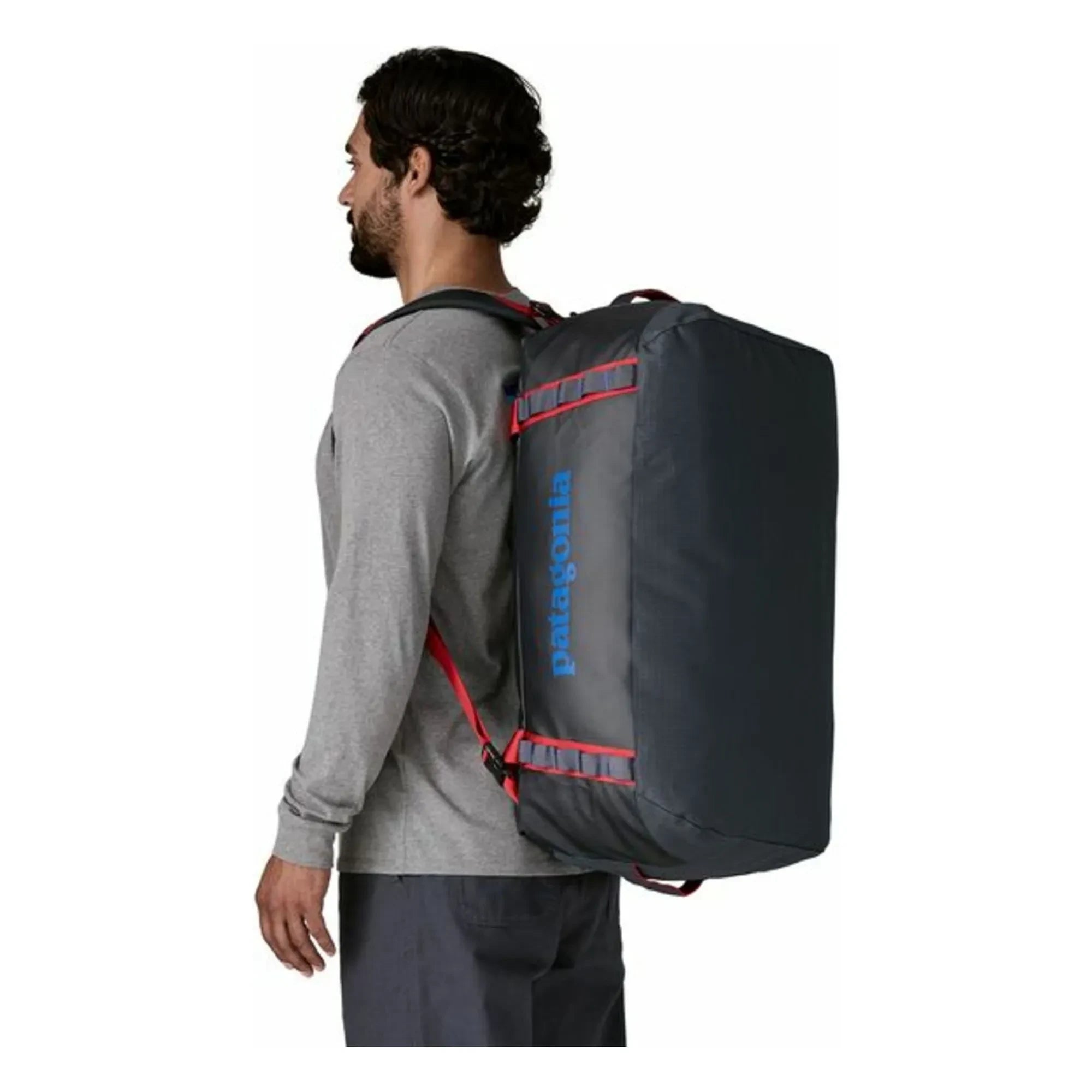 Patagonia - Black Hole Duffel 55L Geri Dönüştürülmüş Elyaf Sırt Çantası | Lacivert