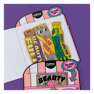 Omy - Butik boyama kitabı - Güzellik Salonu