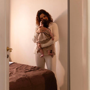 Elodie Details Pointelle Blanket - Tender Taupe-Blankets-Tender Taupe-One Size | Natural Baby Shower