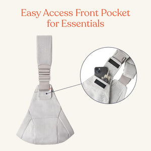 Ergobaby Upsie Sling Carrier - Soft Olive-Baby Carriers-Soft Olive-One Size | Natural Baby Shower