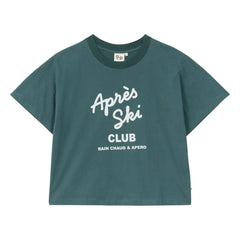 a.p - Georgia organik pamuk tişört | Forest Green