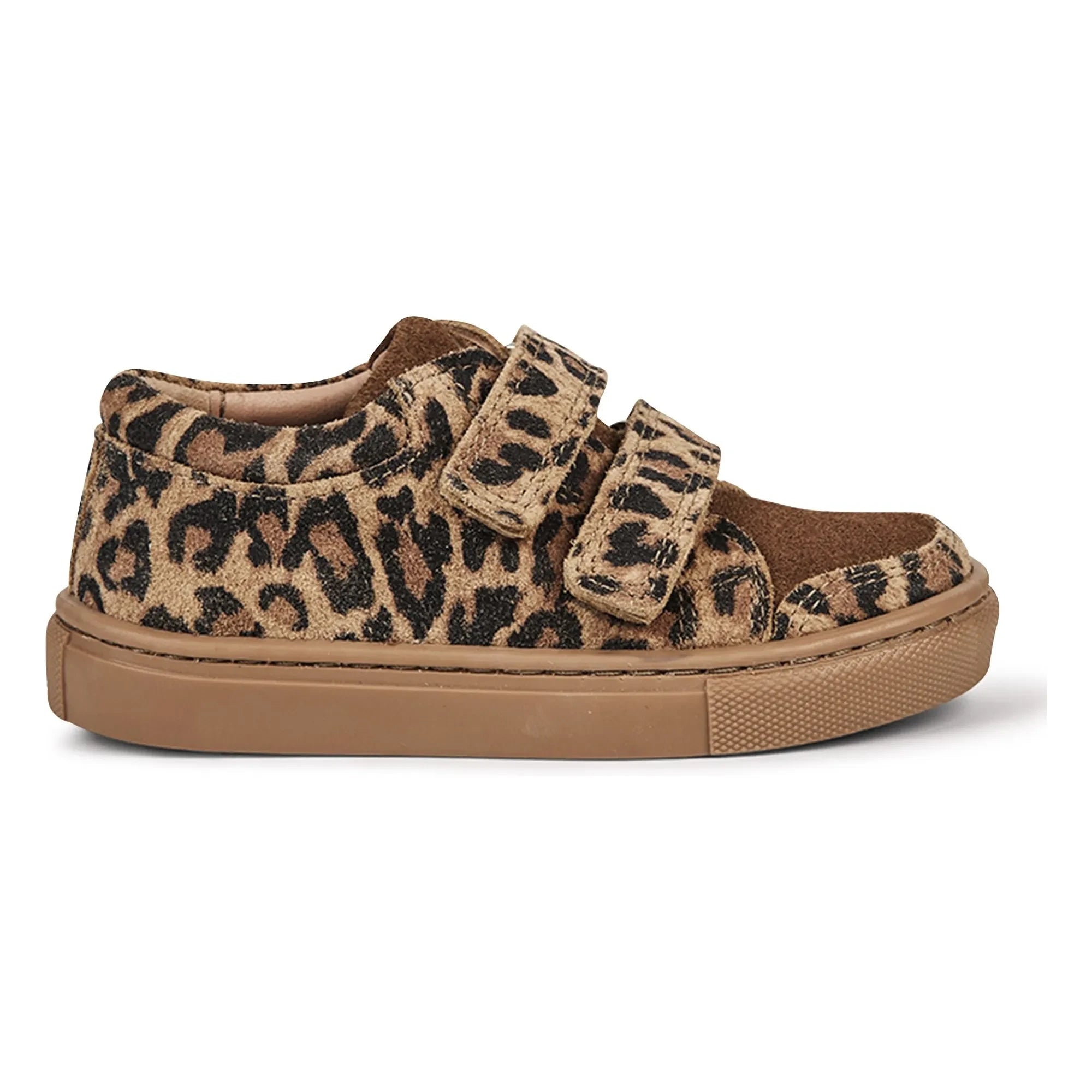 Petit Nord - Scratch Low Leopar Sneaker | Kahverengi