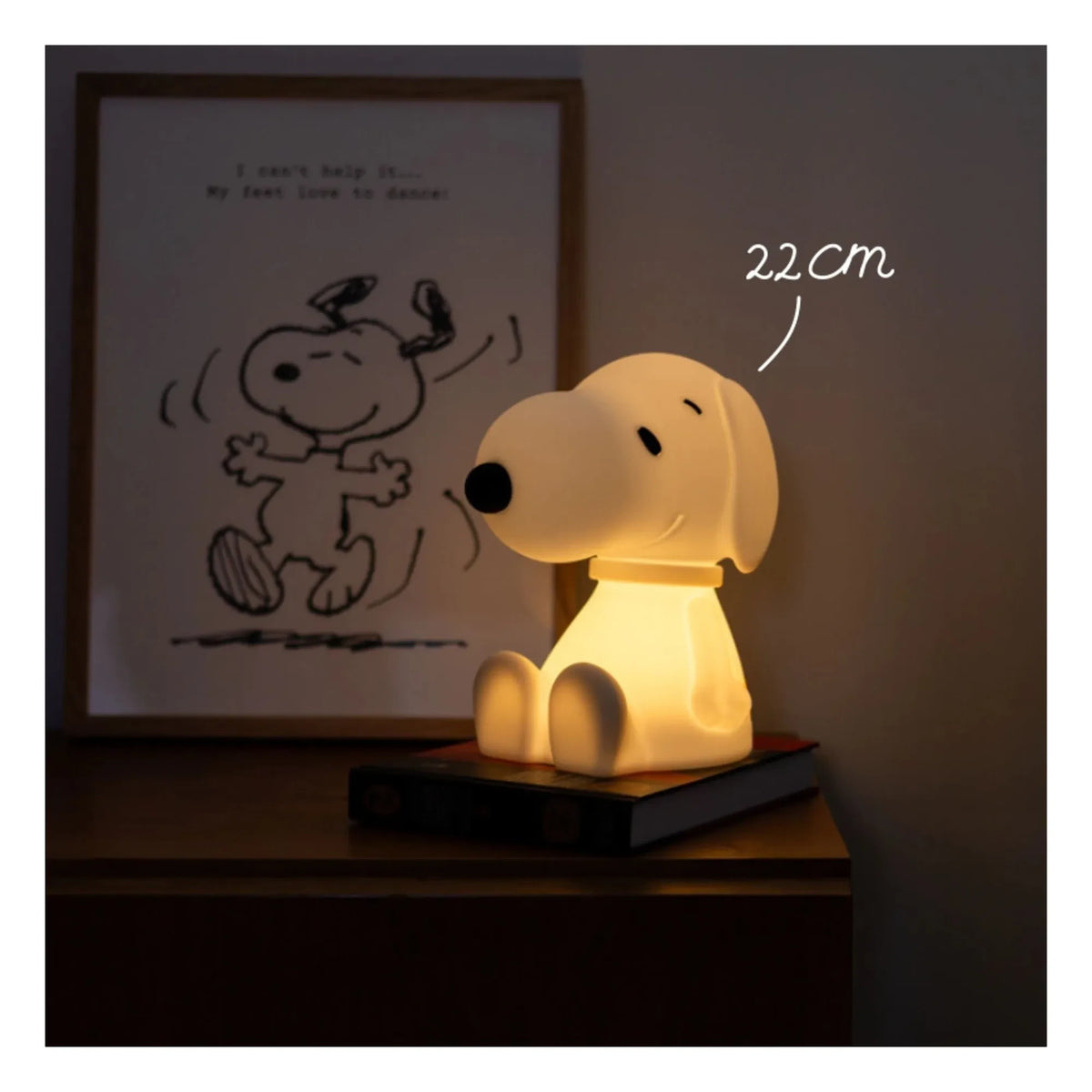Mr Maria - Snoopy gece lambası | Beyaz