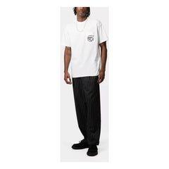 Carhartt WIP - Fragments Cep Detaylı Organik Pamuk Tişört | Beyaz