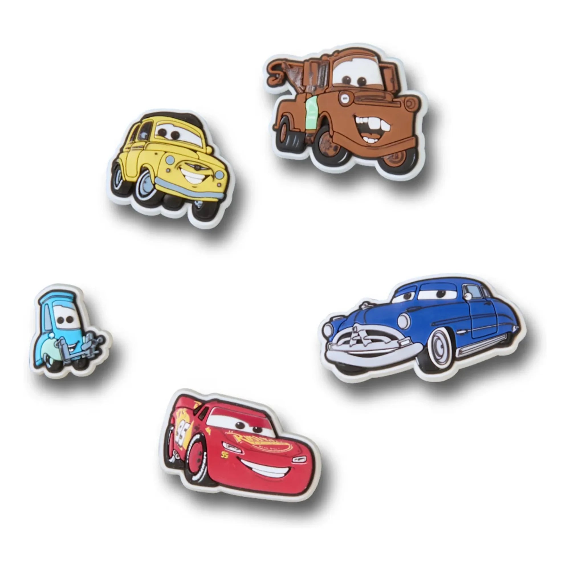Crocs - 5'li Jibbitz Pixar Cars Seti | Mavi