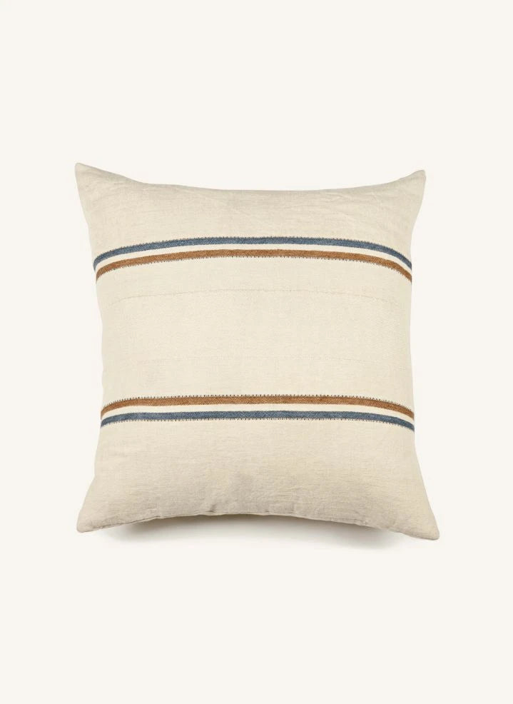 Libeco - غطاء وسادة Ecru Auburn - 63 × 63 سم