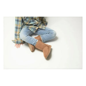 UGG - Classic II Kürklü Süet Çizme | Karamel
