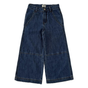 Longlivethequeen - Top Dikişli Geniş Paça Jean | Ham Denim