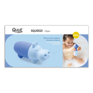 Quut - Squeezi Hippo banyo oyuncağı | Mavi