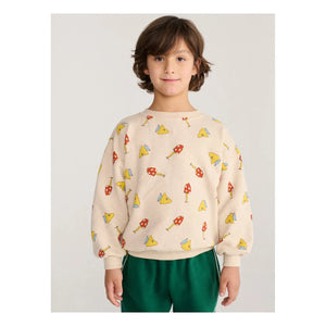 Bobo Choses - Mantar Sweat Organik Pamuk | Ekru