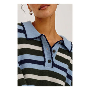 Rails - Çizgili Polo Delora | Mavi